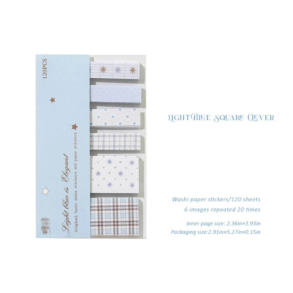 Index Stickers Polka Dot Striped Elements Basic Accounting Materials