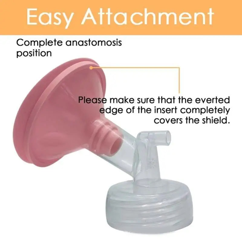 Silicone Breast Flange Insert Reducer 13–24mm | Pump Fit