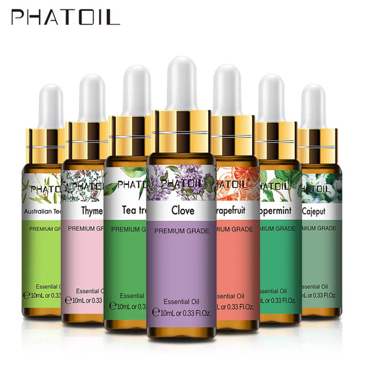 PHATOIL 10ml Pure Essential Oil – Diffuser, DIY & Aromatherapy Pure Essential Oil Oasis Select