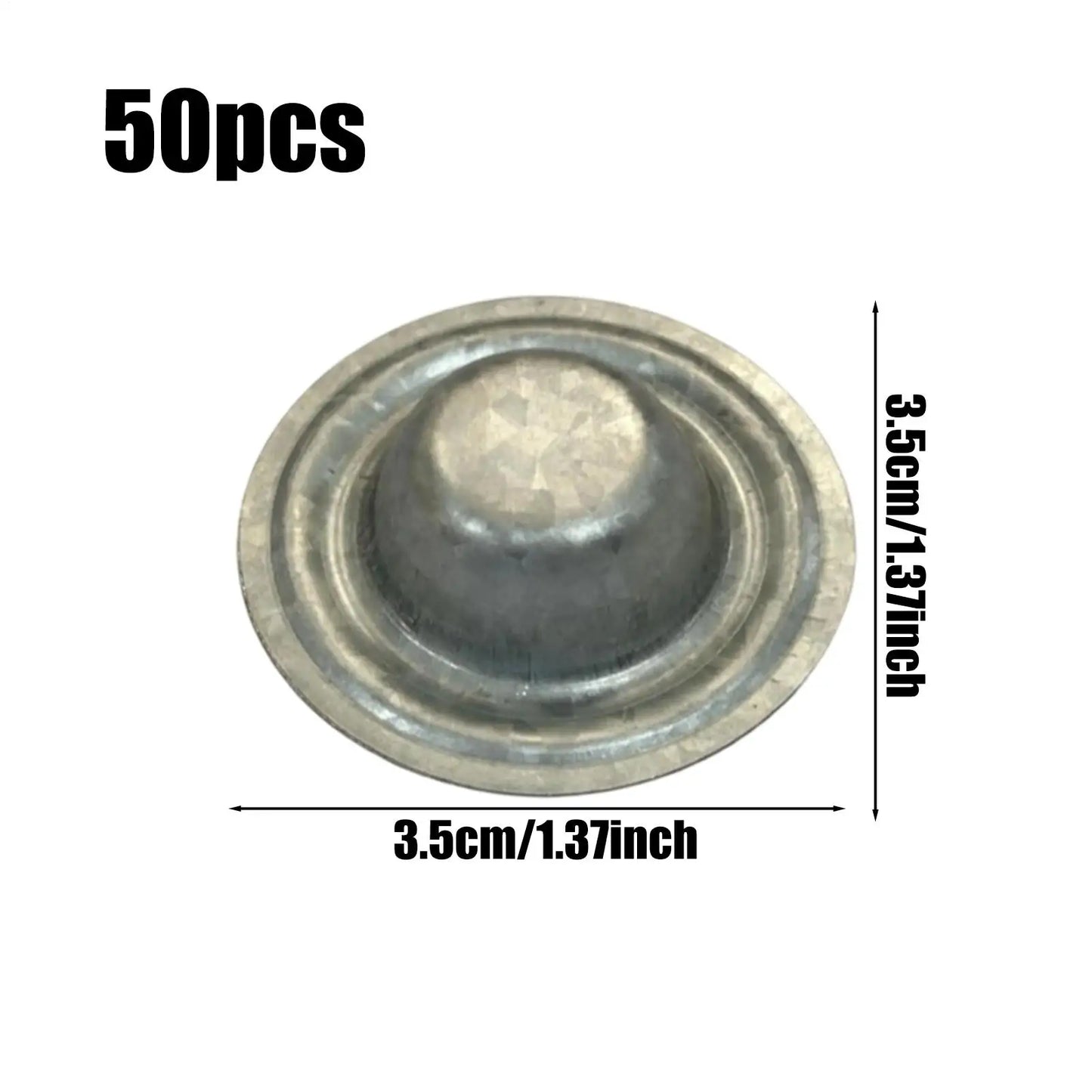 50pcs Metal Roof Screw Caps | Waterproof Bolt Cover Set Roof Screw Caps Peaceful Pleasures Health and Wellness