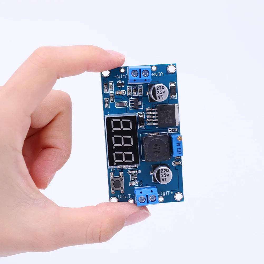 1-15 Pack LM2596 DC-DC Adjustable Buck Converter Module 4.75-40V to 1.25-37V Power Supply Step Down Voltage Regulator Module Peaceful Pleasures Health and Wellness