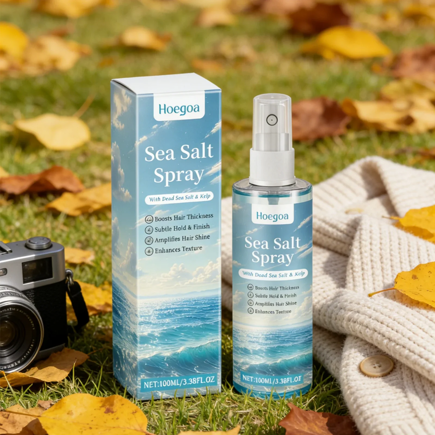 Hoegoa Sea Salt Hair Texturizing Spray – Volume & Hold 100ml