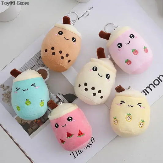 Stuffed Dolls Plush Toys Blueys Soft Pillow Cushion Milk Tea Plushies Child Baby Birthday Present Girlfriend Animals Hobbies Peaceful Pleasures Health and Wellness