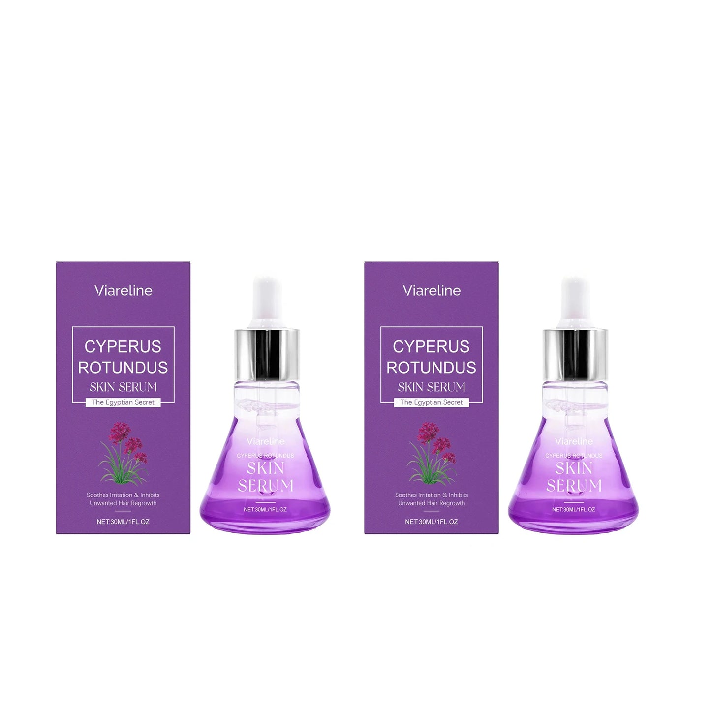 Cyperus Rotundus Hair Growth Inhibitor Serum | Viareline 30ml
