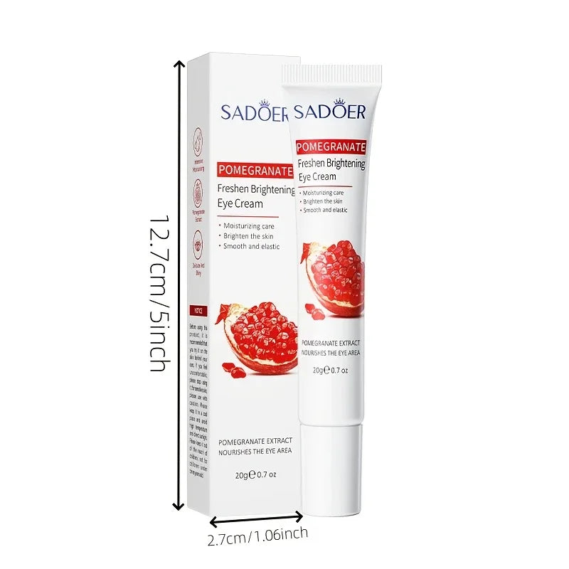 Pomegranate Brightening Eye Cream – Moisturizing & Firming