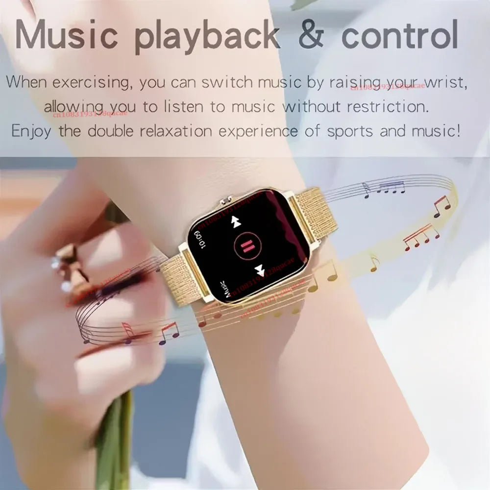2026 Smart Watch 2.01'' HD Display Answer Make Call Message Preview Sport Modes DIY Dial Weather Forecast Smart Watch Men Women Peaceful Pleasures Health and Wellness