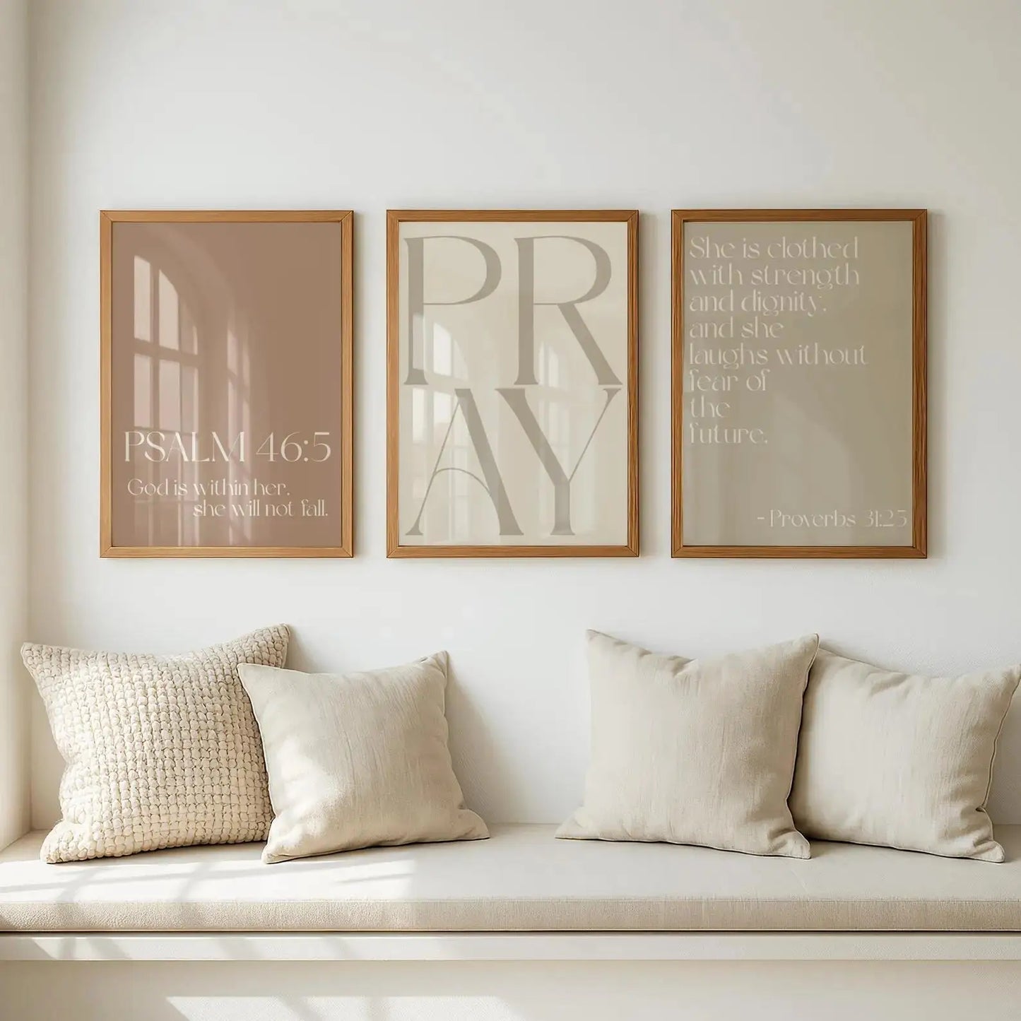 Christian Bible Verse Religious Wall Art Print Canvas Painting Poster Picture For Living Room,Bedroom,Restaurant Home Decor Peaceful Pleasures Health and Wellness