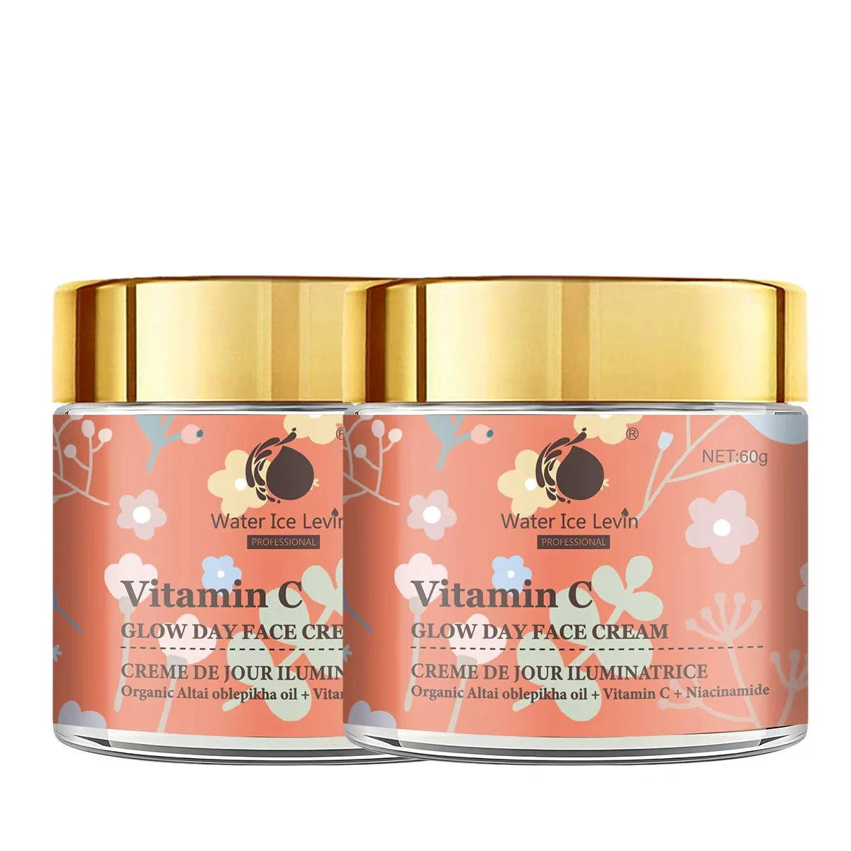 Natural Face Cream with Organic Sunflower Oil | Sensitive Skin Face Moisturizer Peaceful Pleasures Health and Wellness WHITE 60g