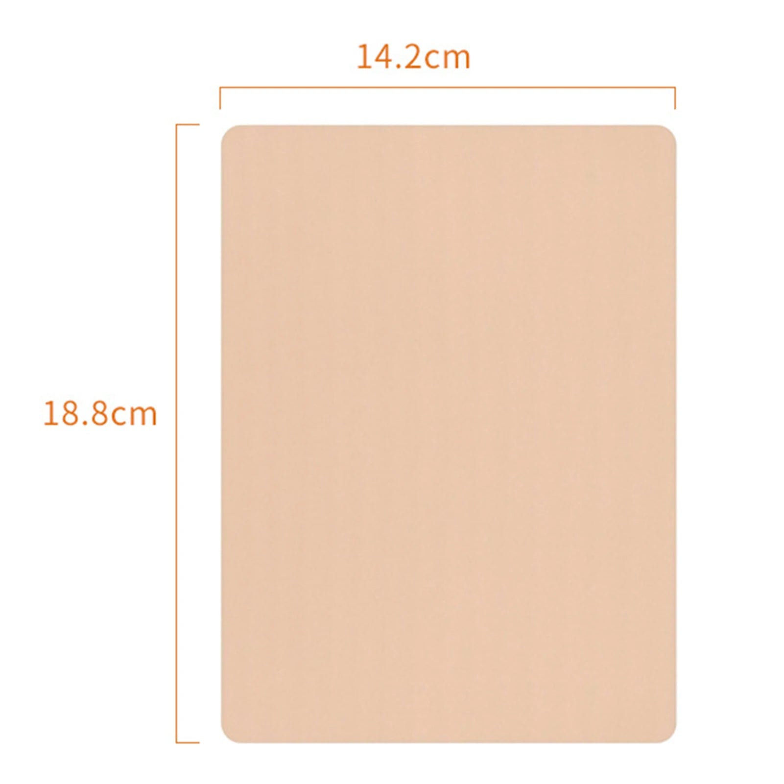 Blank Tattoo Practice Skins Silicone Practice Skin Small Size Skin Color for Tattoo Supplies Accessories Peaceful Pleasures Health and Wellness