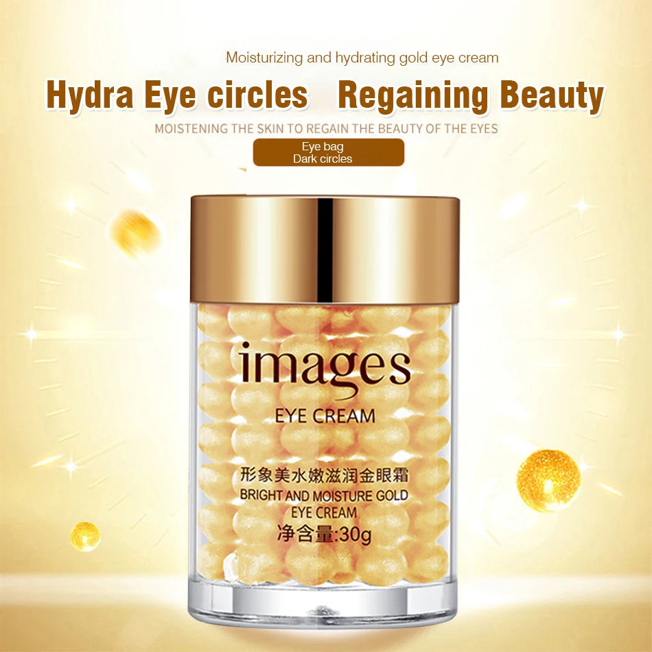 Gold Eye Cream Moisturizing And Hydrating Anti-wrinkle Eye Cream 30g/bottle Peaceful Pleasures Health and Wellness