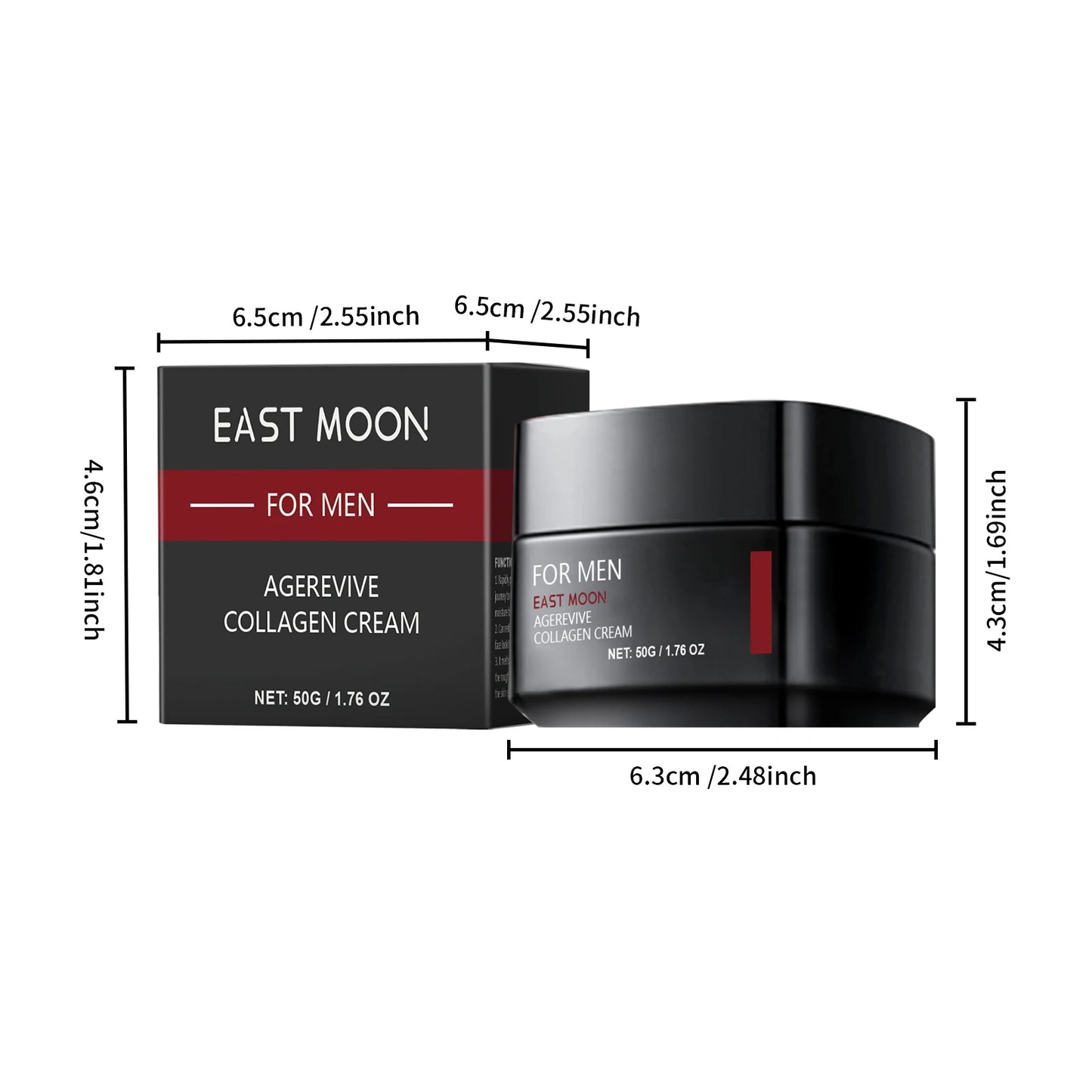 Men's Hyaluronic Acid Face Cream – Hydrating & Anti-Aging