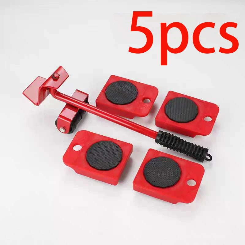 2 Heavy-duty Furniture Mover Sturdy Plastic Mobility System Locking