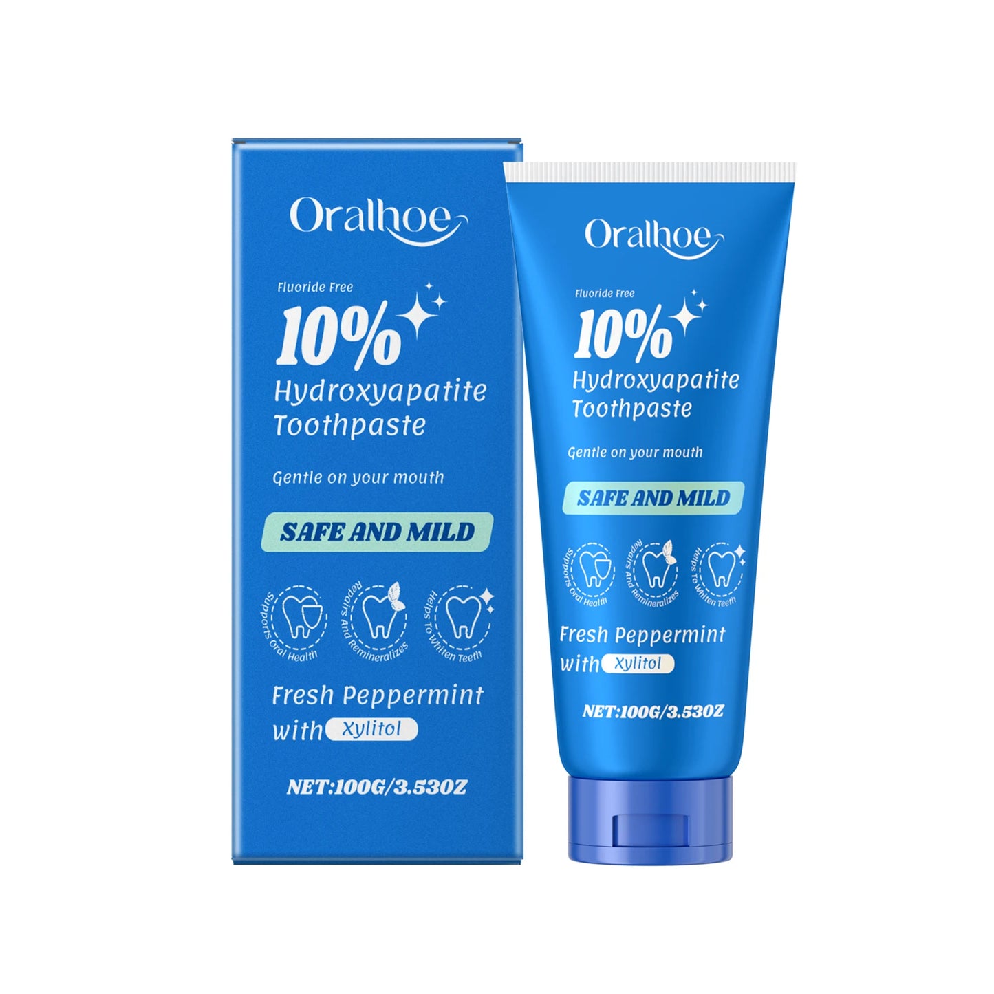 Oralhoe Whitening Toothpaste – Remove Stains & Fresh Breath