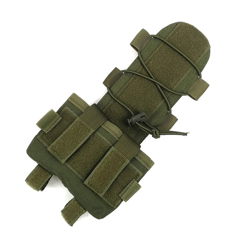 Velcro Weight Bag Accessory Bag Tactical F Camouflage AST Helmet Bag AF Wendy Suitable for Outdoor Tactics Peaceful Pleasures Health and Wellness Military green 2pcs