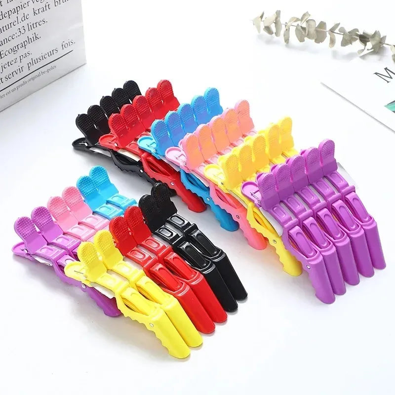 6-Pack Duckbill Hair Clips – No-Trace Salon Sectioning Clips