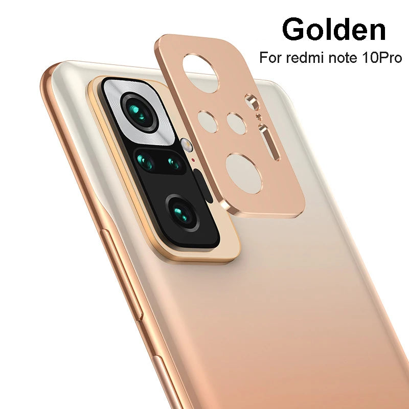 For xiaomi redmi note 10 pro Camera Lens Protector Accessories Cell Phone Protectors screen protector camera protective film Peaceful Pleasures Health and Wellness Gold for note10Pro