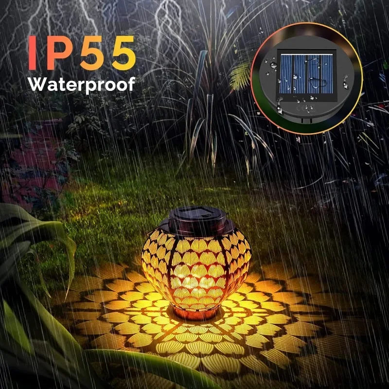 Solar Lantern Replacement Top | Outdoor Hanging Solar Light Part