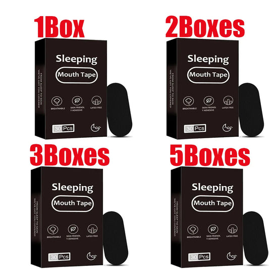 1/2/3/5 Boxes Soft Cloth Mouth Closing Patch Mouth Tape Sleep Strip Comfortable Portable Lip Sticker For Night Sleep And Travel Peaceful Pleasures Health and Wellness