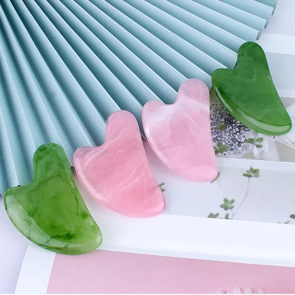 Resin Gua Sha Board – Face Sculpting Massage Tool | SAKSRAAR