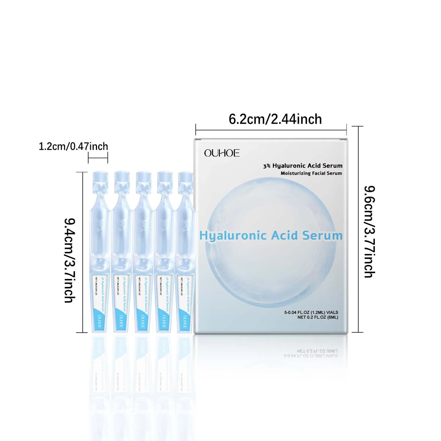 3% Hyaluronic Acid Serum – Hydrating, Pore-Shrinking Essence