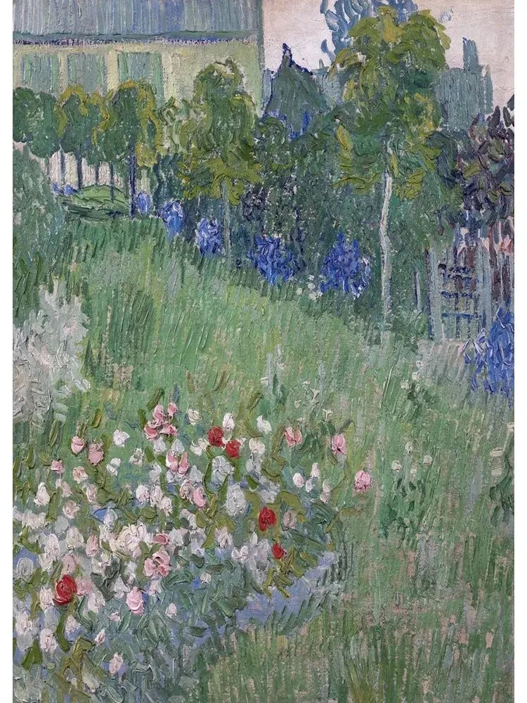 Vincent Van Gogh Classic Collection Art Poster Canvas Painting Terrace At Night Irises Wall Picture Print Living Room Home Decor Peaceful Pleasures Health and Wellness 20X30CM A15