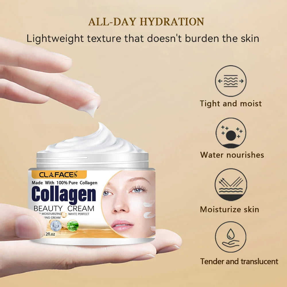 Anti-Wrinkle Eye & Face Cream – Collagen Boost Korean Essence Face Cream Peaceful Pleasures Health and Wellness