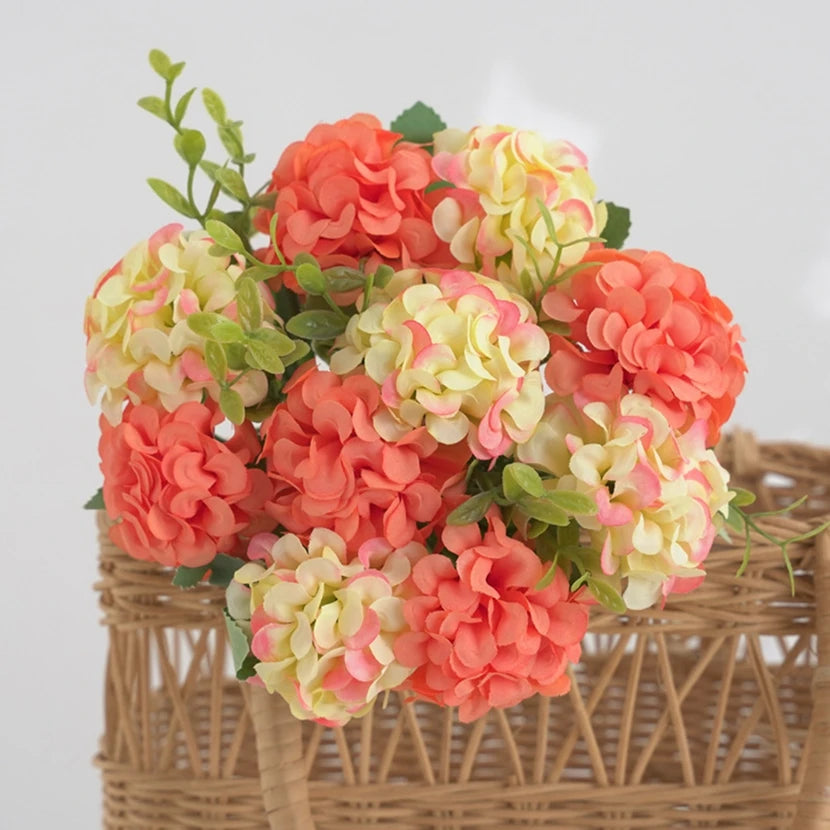 Silk Carnation Artificial Flowers 1/3PCS – Wedding & Home Decor