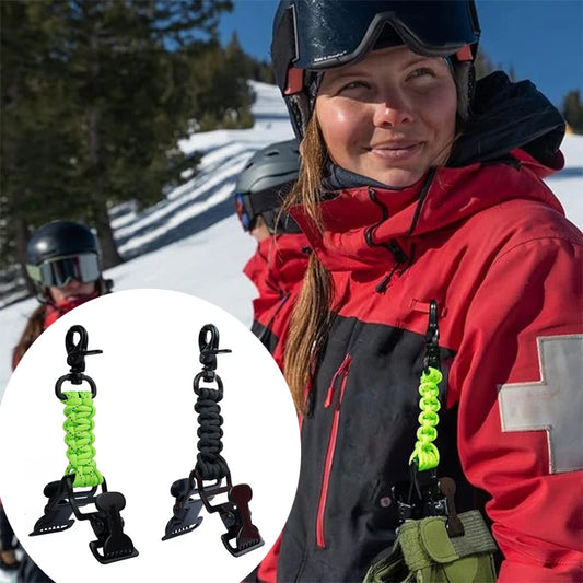 Parachute Rope Braided Glove Clip Strap | Climbing & Camping Glove Clip Strap Peaceful Pleasures Health and Wellness