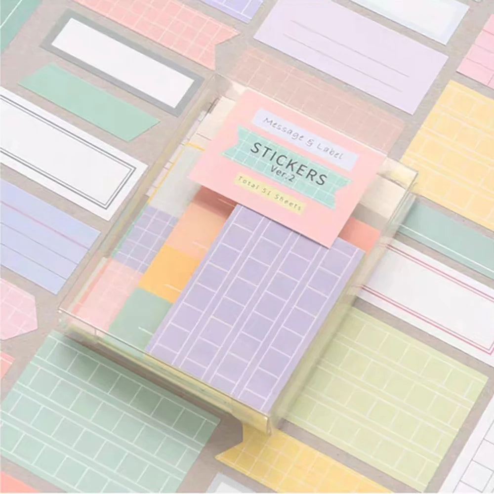 Label Sticker Memo Message Key Record Pagination Marking