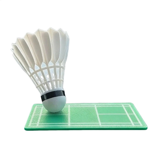 Badminton Shuttlecock Car Dashboard Ornament | Rotating Decor Car Dashboard Ornament Peaceful Pleasures Health and Wellness