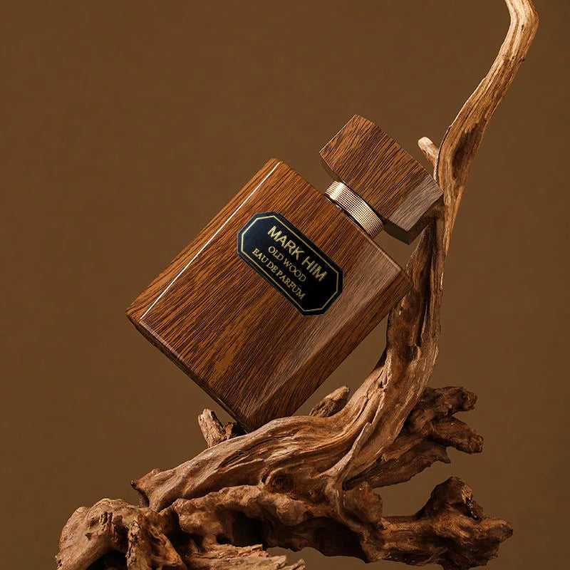 High-end Wood Perfume Brand Cologne Ebony Agarwood Long-lasting Fragrance Fresh Charm Confident Business Men Light Perfume 100ml Peaceful Pleasures Health and Wellness