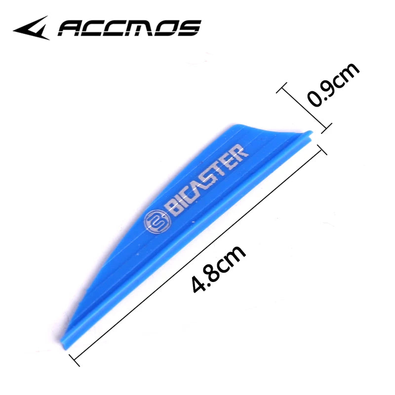 Archery Arrow Plastic Fletching Vanes Accessories
