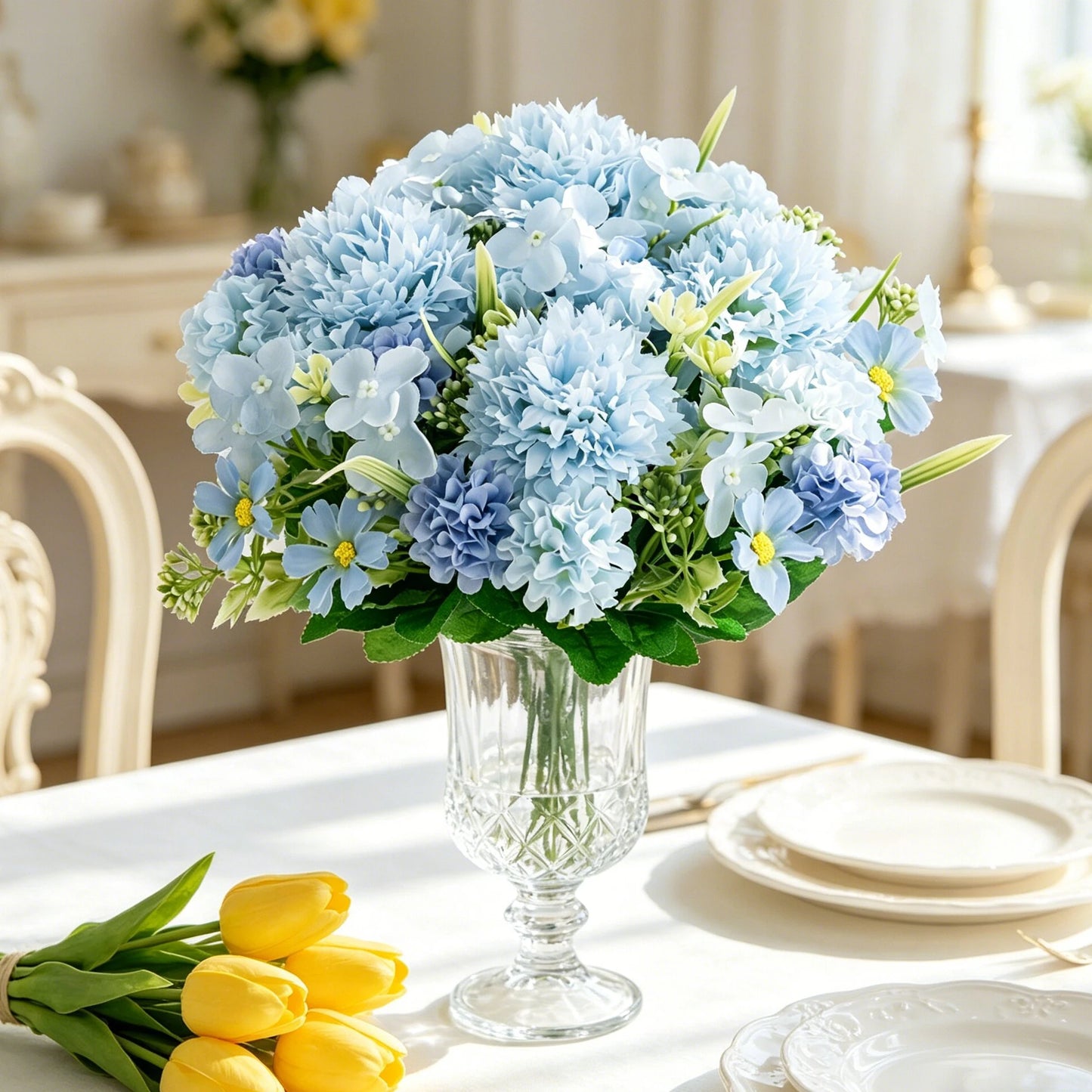Silk Artificial Roses – Bridal Bouquet & Wedding Décor Flowers