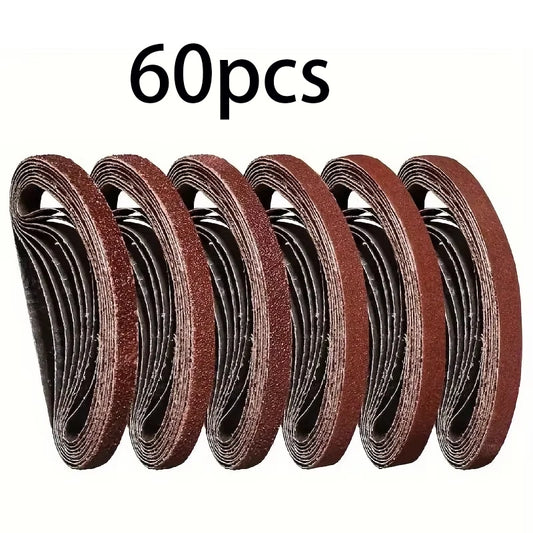 60 Strips 3 8X13 Inches 10X330mm Alumina Sand Suitable Wood Grinding Peaceful Pleasures Health and Wellness