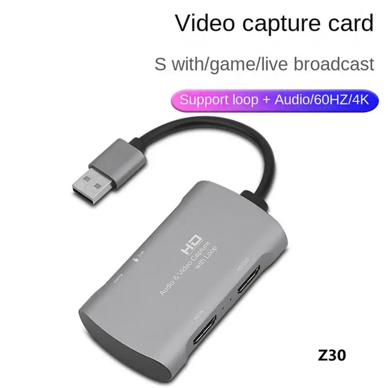 4K HDMI Video Capture Card USB – Game Recording & Streaming Peaceful Pleasures Health and Wellness