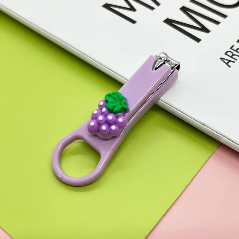 Kids Heart Nail Clipper & File Set | Girls Cartoon Grooming