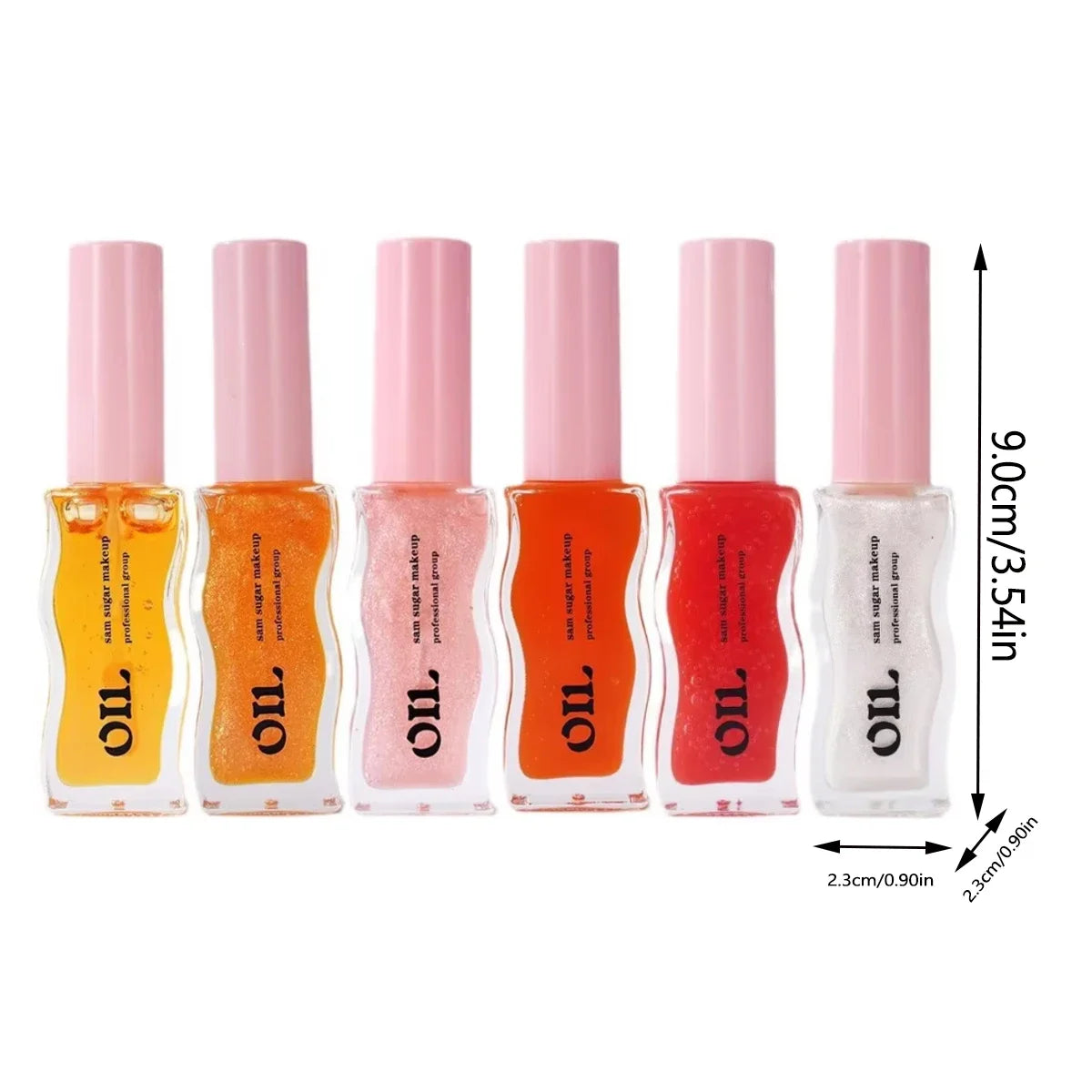 LUXURYTO Moisturizing Lip Oil Gloss – Plumping & Nourishing