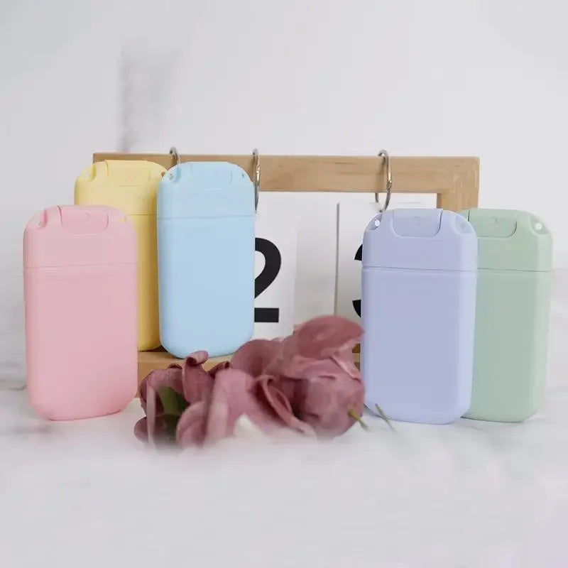 30ml Card Type Spray Bottle Refillable Perfume Atomizer Travel Cosmetic Personal Care with Nylon Lanyard 1 Piece Peaceful Pleasures Health and Wellness