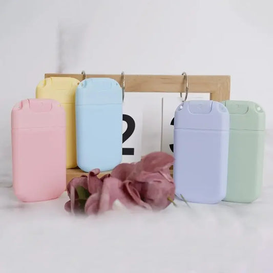 30ml Card Type Spray Bottle Refillable Perfume Atomizer Travel Cosmetic Personal Care with Nylon Lanyard 1 Piece Peaceful Pleasures Health and Wellness
