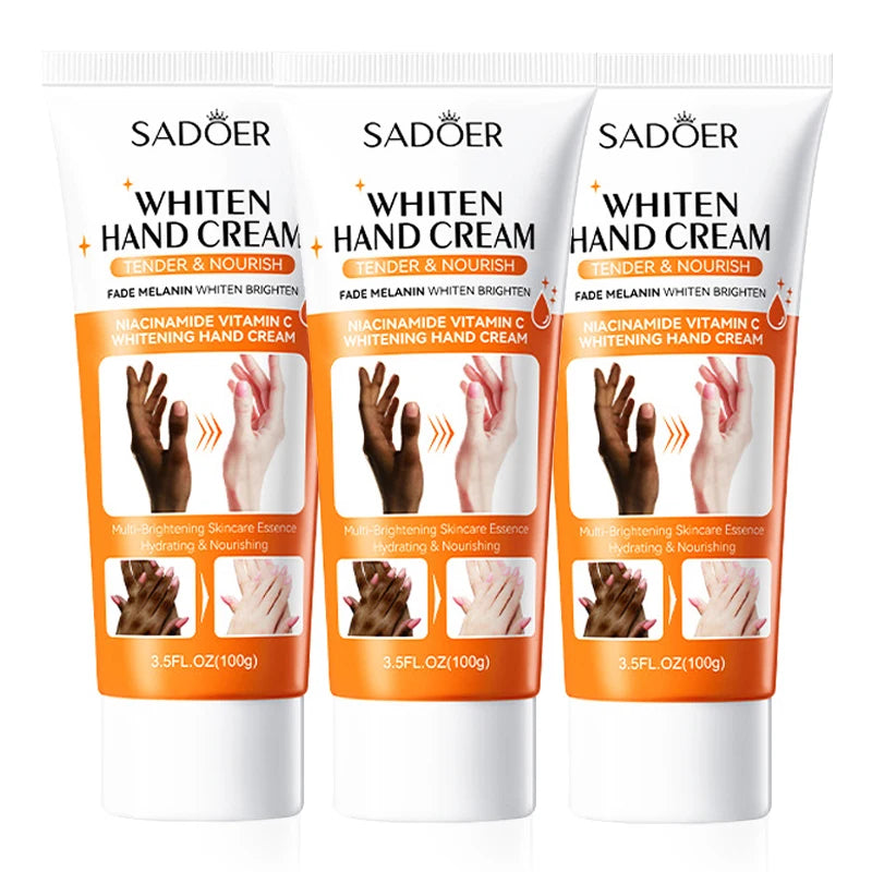 SADOER 100g Moisturizing Hand Cream | Non-Greasy & Brightening