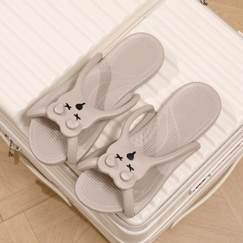 Foldable Travel Slippers – Lightweight EVA Slides & Flip-Flops