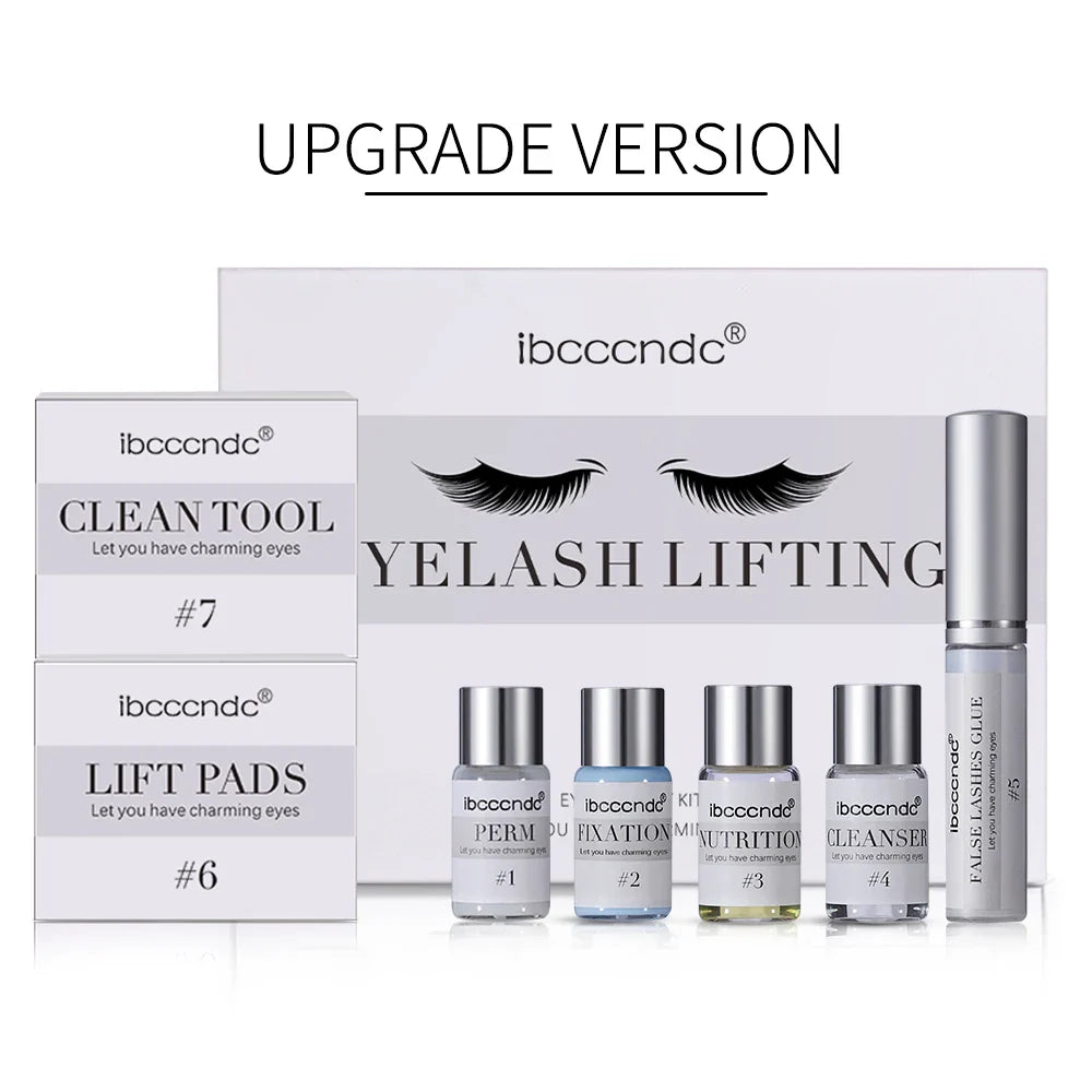 Professional Lash Lift Kit – DIY Semi-Permanent Eyelash Perm