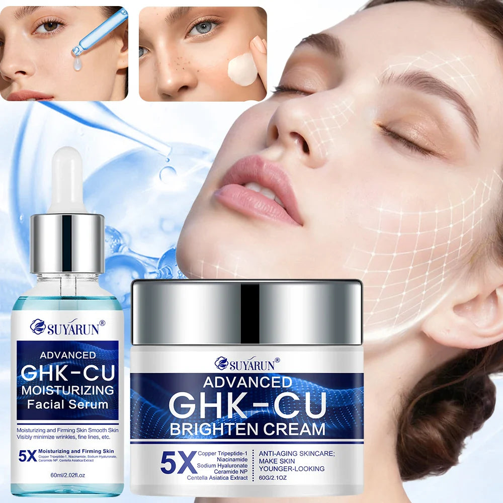 SUYARUN GHK-CU Anti-Aging Face Cream & Serum | All Skin Types