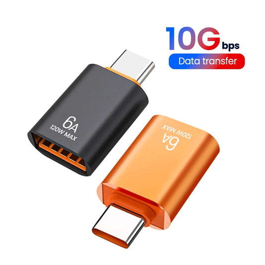 USB 3.0 to USB-C OTG Adapter | 6A Fast Charging & Data Transfer USB OTG Adapter Peaceful Pleasures Health and Wellness