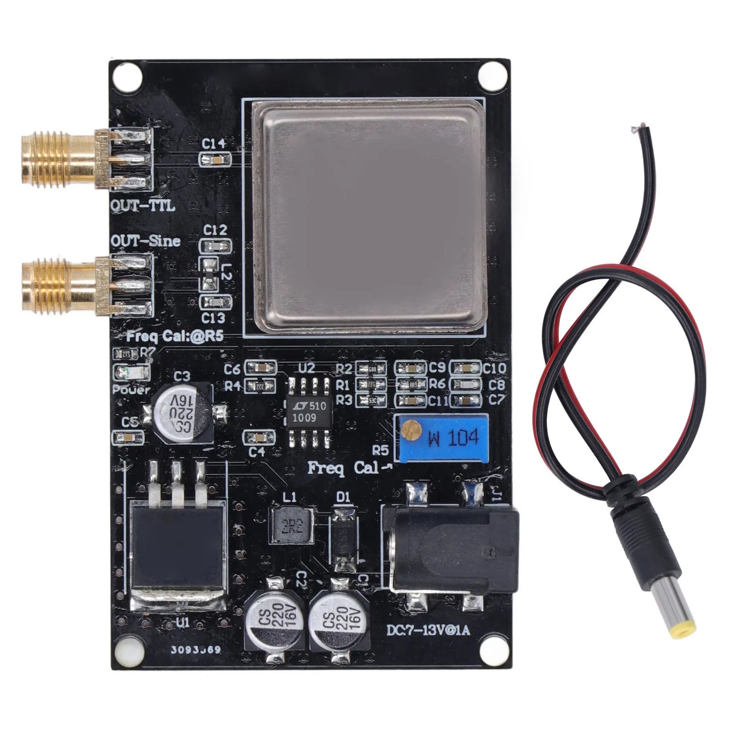 OCXO 10MHz Frequency Standard Reference Module Crystal Oscillator