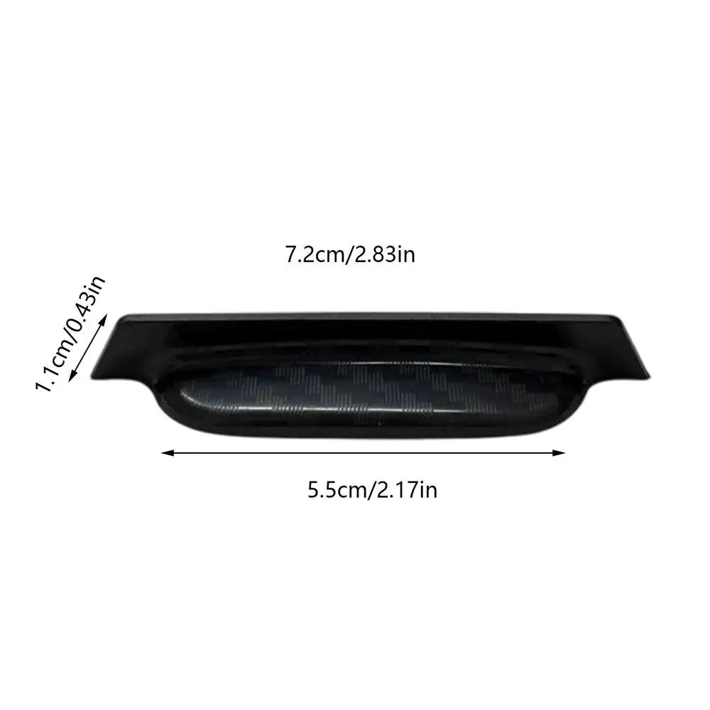 1/2PCS Car Reverse Camera Rain Cover Waterproof Anti-Rain Shield For SUV Sedan Vehicles Automotive Exterior Protective Accessory Peaceful Pleasures Health and Wellness Black