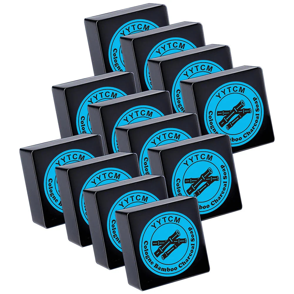 Men's Bamboo Charcoal Soap – Deep Cleansing Face & Body Bar