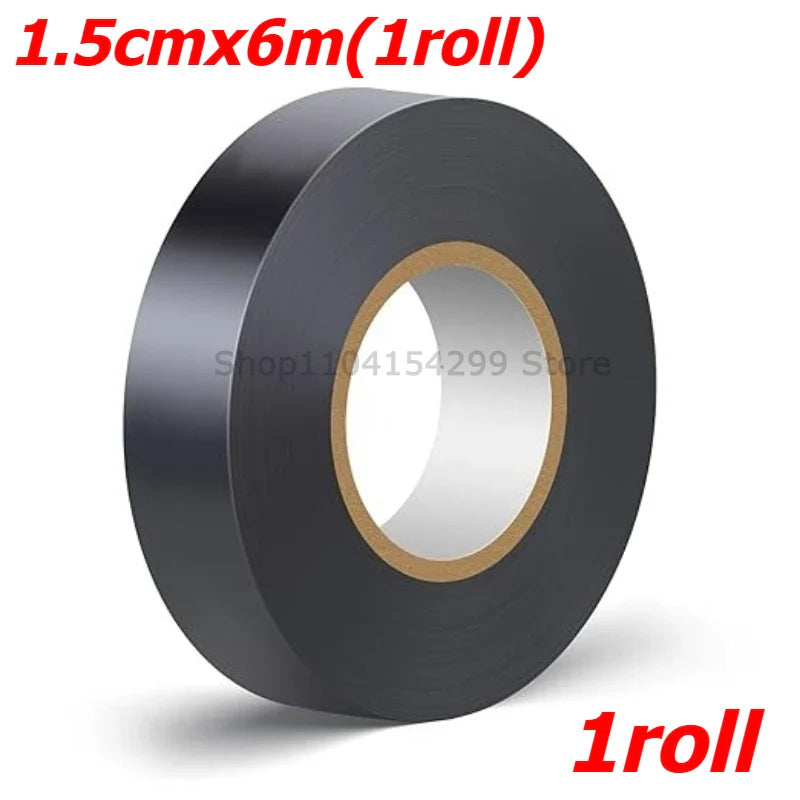 Black PVC Insulating Electrical Tape – Waterproof, Flame-Retardant