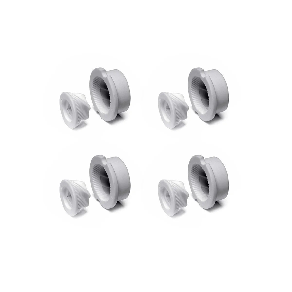 Conical Ceramic Burr, Ceramic Grinder for Wood Salt and Pepper Mill, Pepper Mill Replacement Parts Peaceful Pleasures Health and Wellness 4 pcs