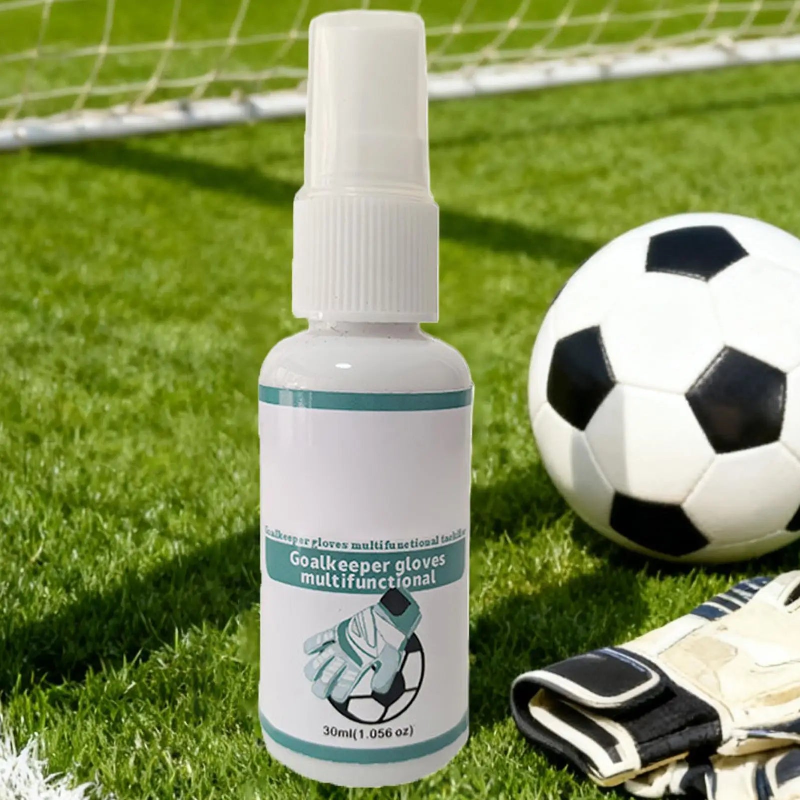 Grip Spray for Football Gloves 30ML Sticky Solution Glove Glue for Adult Youth Soccer Goalkeeper Beginner Professional Training Peaceful Pleasures Health and Wellness